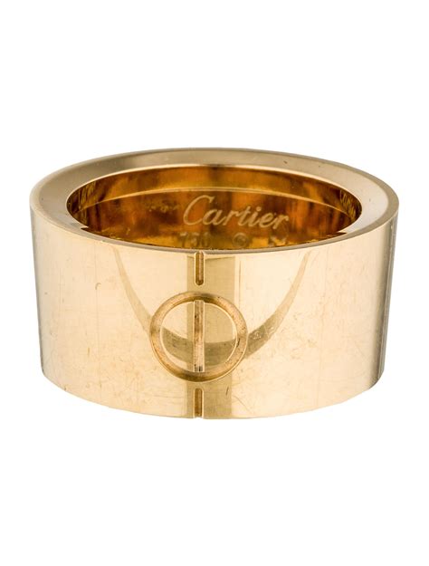 cartier love ring thick|cartier love ring on hand.